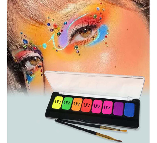 Kit De Pintura Corporal Para La Cara Paleta De Pintura De