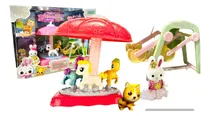 Comprar Familia De Conejos Conejitos Juego Calesita Carrusel  Parque