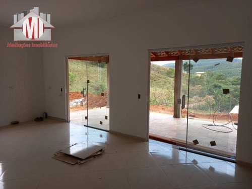 Imagem 5 de 24 de Linda Chácara Com 02 Dormitórios, Piscina, Edícula Gourmet E Lago, À Venda, 5000 M² Por R$ 450.000 - Pedra Bela - Pedra Bela/sp - Ch0789