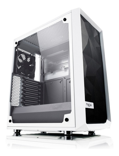 Gabinete Fractal Design Meshify C Crist Temp White, Atx