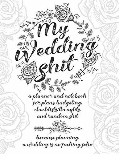 Book : My Wedding Shit A Planner And Notebook For Plans,...