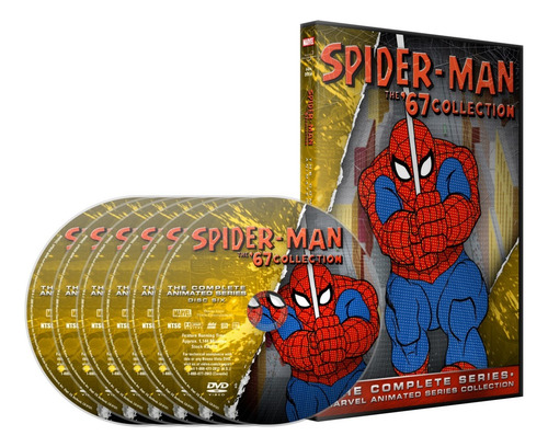 Spider-man (1967) - Serie Animada Completa - Dvd