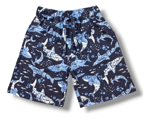 Conjunto Niño Playera Animales Del Océano Y Short