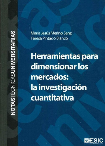 Libro Herramientas Para Dimesionar Los Mercados: La Investig