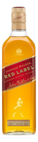 Whisky Johnnie Walker Red Label Blended Scotch 1000 ml