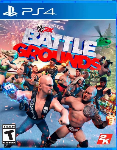 Wwe 2k Battlegrounds Fisico Ps4 Nuevo Sellado 