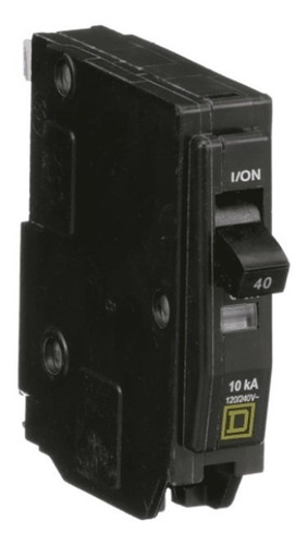 Imagen 1 de 3 de Pastilla Interruptor Termomagnético Qo140 1polo40a Schneider