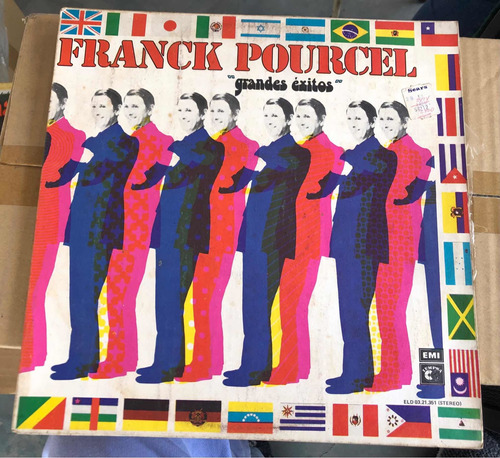 Antiguo Vinil Lp Disco Doble Franck Pourcel Grandes Éxitos