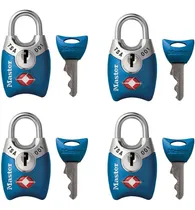 Comprar Master Lock 4689q Candado Para Equipaje Tsa, Paquete De 4,