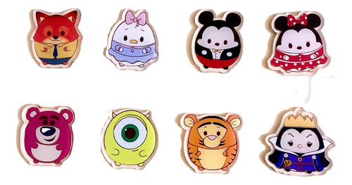 Abalorios Acrílicos Con Estampado De Dibujos Animados Para B