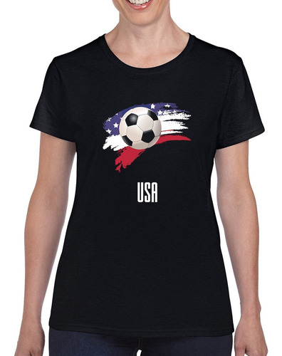 Playera Equipos De Fútbol Estados Unidos Para Mujer