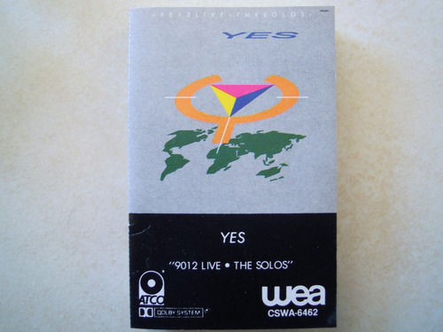 Yes Casette  9012 Live The Solos
