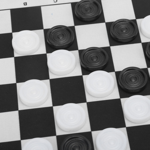 Juego De Piezas De Ajedrez De Damas De Ajedrez 2 En 1