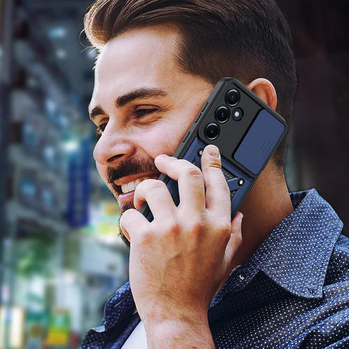 Funda Para Samsung Galaxy A56 5g Con Uso Rudo Carcasa Case + 2micas