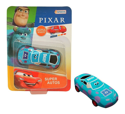 Autito Disney Pixar Cars Increibles Forky Super Heroes Auto Color Sulley