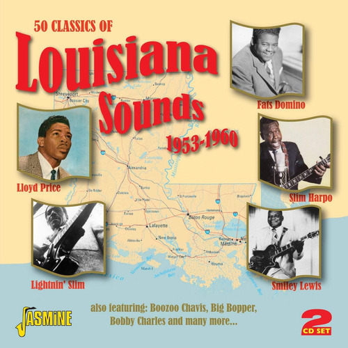 Cd: 50 Sonidos Clásicos De Luisiana 1953-1960 [grabación Ori