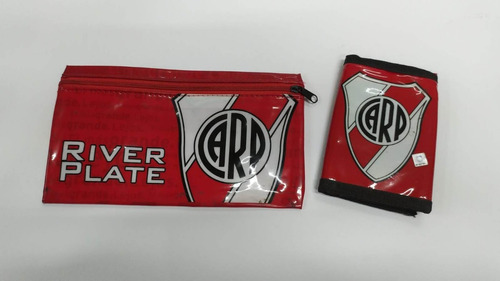 Set River Plate Cartuchera + Billetera Oficial Millonarios