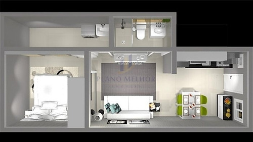 Imagem 6 de 15 de Apartamento Em Condomínio Studio Para Venda No Bairro Vila Esperança, 1 Dorm, 0 Suíte, 0 Vagas, 30 M.ap0735 - Ap0735