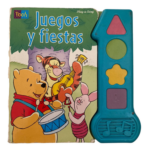 Libro Infantil Winnie Pooh Juegos Y Fiestas Play A Song 2001