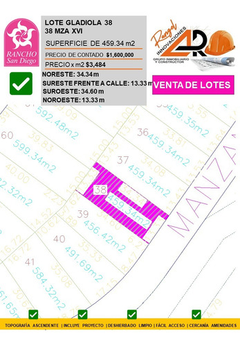 Venta Lote Gladiola 38 De Vistas Panorámicas Con Todos Los Servicios Y Proyecto Incluído En Fracc Rancho San Diego Ixtapan De La Sal Edomex