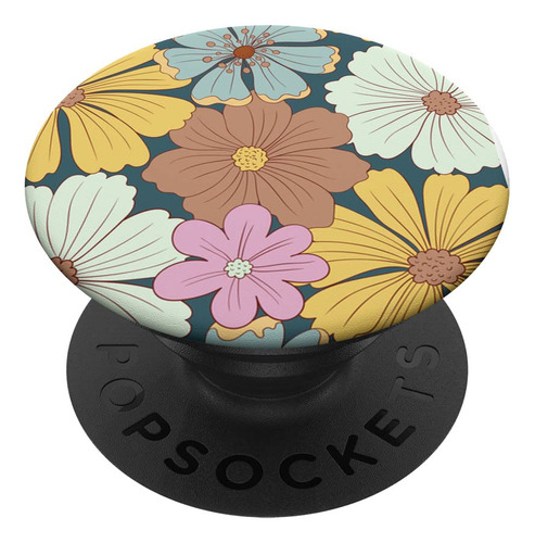 Popsockets Estilo Vintage Año 60 70 Estetico Amarillo Topo