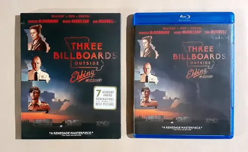 Three Billboards Outside Ebbing Misso Blu-ray + Dvd Original