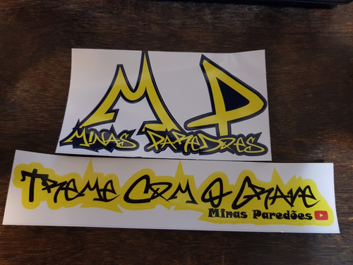Imagem 3 de 3 de Camisa Minas Paredões+ 2 Adesivos (treme Com O Grave)