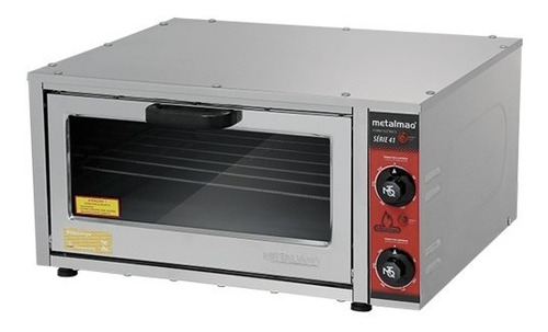 Forno Elétrico Industrial 1 Câmara 41x41 C/ Pedra Refratária