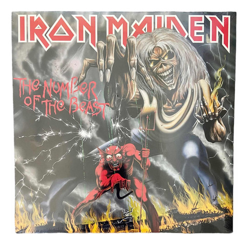 Iron Maiden The Number Of The Beast Vinil Importado