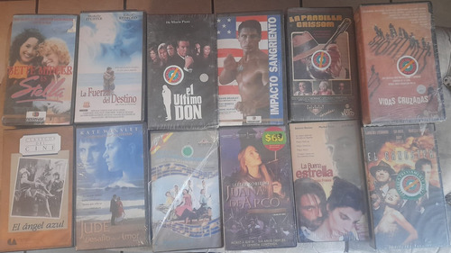13 Películas Vhs En Promoción!!!