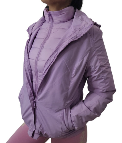 Campera Invierno Dama 2 En 1 Oferta 