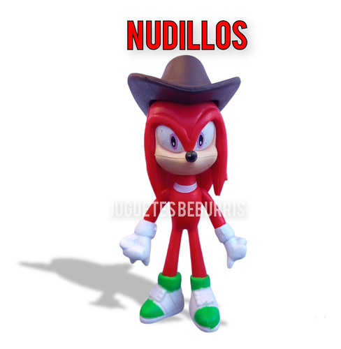 Excelente Sets De Muñecos Sonic X8 De 12 Cm De Altura.