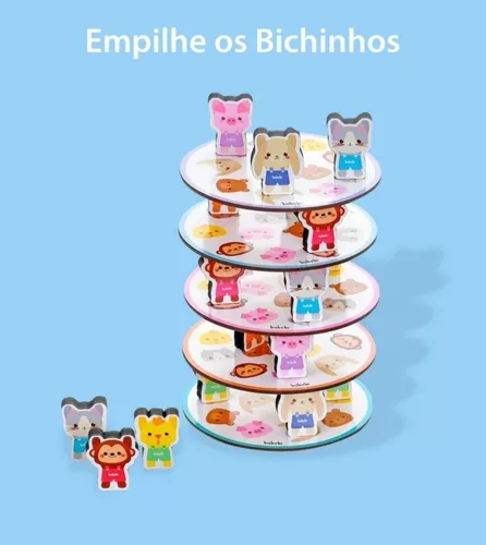 Empilhe os bichinhos