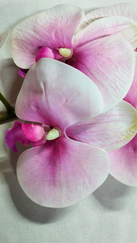 Vara De Orquidea Artificial Grande Tacto Natural 1 Metro