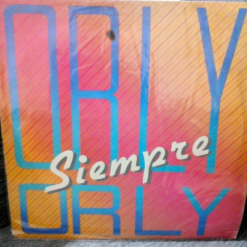 Orly Disco De Vinilo Lp Cuarteto Siempre Orly 1992 Vg