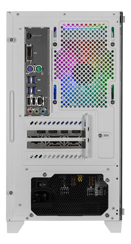 Xtreme Pc Gaming Amd Radeon Rx 7600 Ryzen 7 5700x 32gb Ssd 1tb Sistema Liquido Wifi White