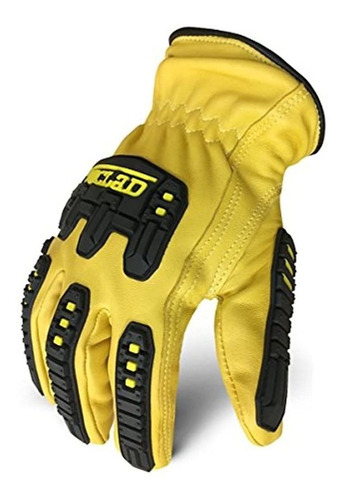 Guantes De Trabajo De Piel Con Impacto