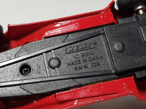Imagen 4 de 8 de Bmw Escala Auto Juguete 1/32 Modelo 328 Old Fines Mag 58523