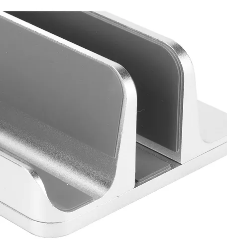 Soporte Base Vertical Aluminio Para Mac Macbook Notebook Gris