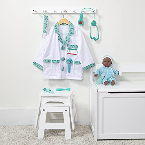Set De Disfraces Melissa & Doug Doctor Con 5 Herramientas De