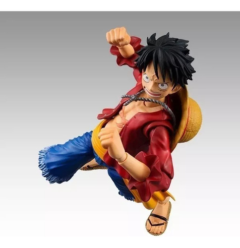 One Piece Brinquedo Luffy Ação Boneco Estátua 18cm