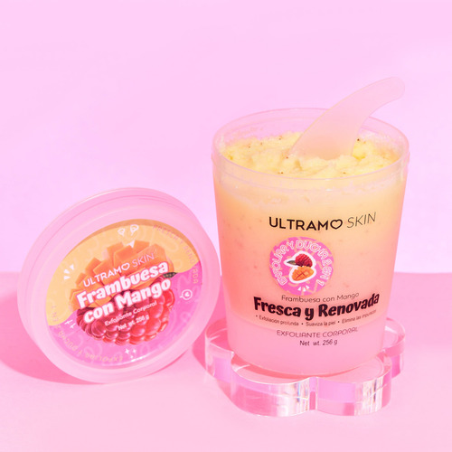 Ultramo Exfoliante Corporal Tres Sabores 256g 3pzs Fruta