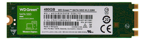 Unidad De Estado Solido Interna Western Digital Wd Green Sat