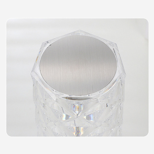Yy Lâmpada De Mesa De Cristal, Lâmpadas Noturnas Led, Barra