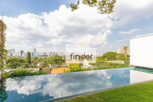 Imagem 9 de 30 de Casa À Venda Na Rua Santa Judite, Jardim Guedala. Projeto De Thiago Bernardes, Vista Panorâmica, Piscina, Solarium, Sauna, 3 Dormitórios, 4 Vagas. - Ca0987