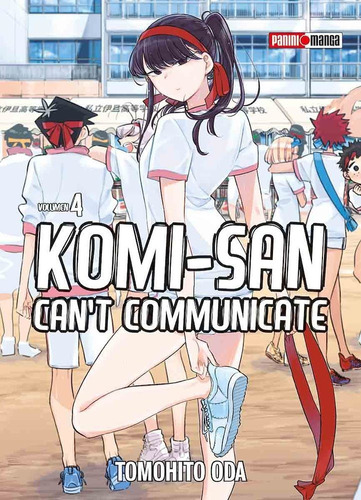 Komi San Cant Communicate Tomo 4 Manga Panini Mexico