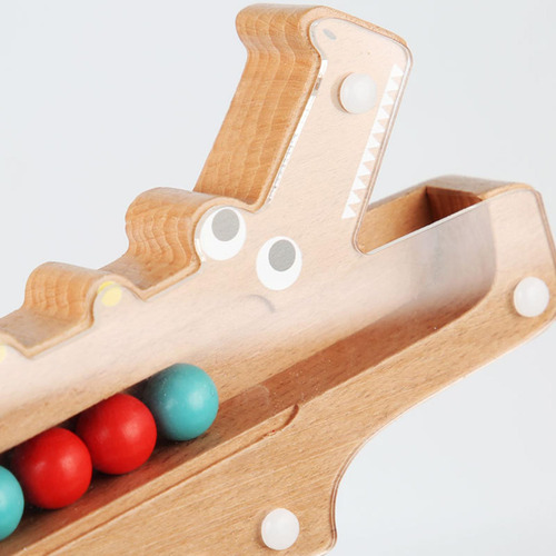 Juego De Cuentas De Madera Con Clip De Para Niñas Y Niños