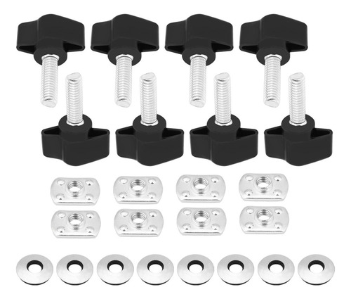 Tornillos De Pulgar De 8 Piezas Tuercas Pernos Jeep Wrangler