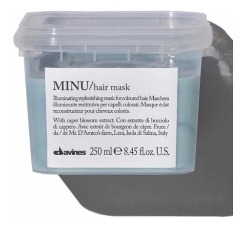 Minu Hair Mask Davines 250 Ml