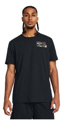 Polera Ua Mvp Services Hombre Negro Under Armour